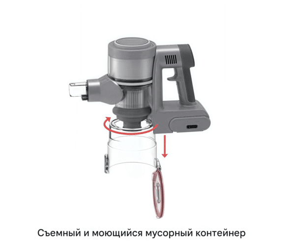 Сделано в Китае Мощный беспроводной пылесос P52-Высокая мощность всасывания · длительный срок службы батареи·（CB CE ROHS） — изображение 4